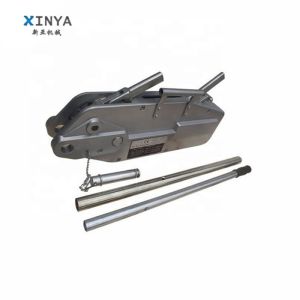 Buy cheap Portable 3.2 Ton Manual Wire Rope Winch with 20M Lifting Height for Construction Hoist from wholesalers