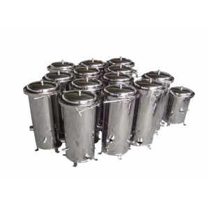 Buy cheap Chemical Cartridge Liquid Filter Housings 10 Inch For Wound Filter / Meltblown Filter from wholesalers