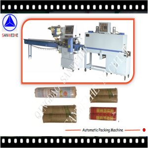 Buy cheap 5KW Noodle Packing Machine Automatic POF Film Packing Machine from wholesalers