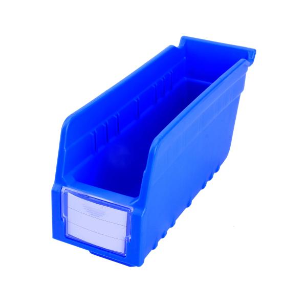 Quality Solid Box Warehouse Rack for Plastic Parts Storage and Nestable Plastic Shelf Bin for sale