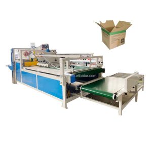 Buy cheap Heavy Electric Automatic Carton Gluing Machine Corrugated Box Metal from wholesalers