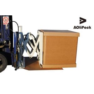 Buy cheap Thick 0.8mm 300KG 4 Ways Kraft Shipping Slip Sheets from wholesalers