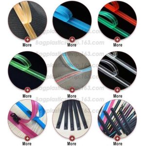 EVA Zipper Slider, PVC Slider Zipper, TPU Zipper Seal, PP Seal Seal, Bag
