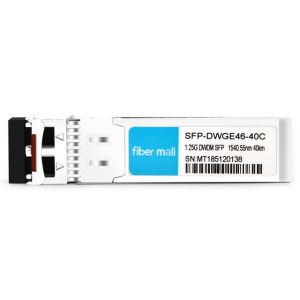 Buy cheap H3C DWDM-SFP1G-40.55-40 Compatible 1.25G DWDM SFP C46 100GHz 1540.55nm 40km LC SMF DDM Transceiver Module from wholesalers