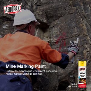 Buy cheap High Visibility Underground Mine Marking Paint with 350g Weight and 3 Years Shelf Life from wholesalers
