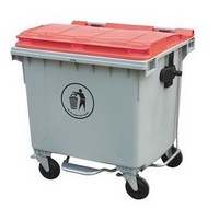Buy cheap 1100L waste bin with pedal product