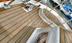 190mm/50mm Width Yacht Floor Durable and Stylish PVC Teak Decking for a Classy Look