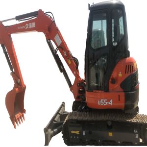 Buy cheap Mini Second Hand Excavator 5.5 Ton Kubota U55 Used Excavator with Original product