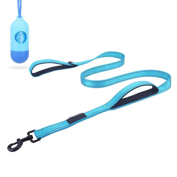 Buy cheap 2 Handles Long Nylon Dog Leash 6FT Reflective For Extra Control from wholesalers