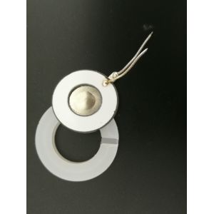 Buy cheap Lead Free Piezoelectric Ceramic Disc Mesh Atomizer Microporous PZT Disk from wholesalers