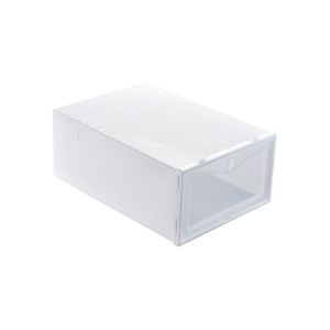Buy cheap Dustproof Polypropylene Shoe Stackable Plastic Storage Boxes 18L from wholesalers