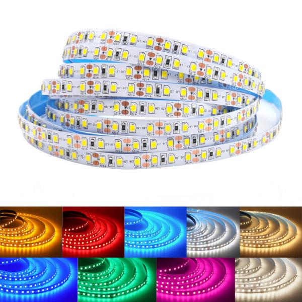 IP20 Custom LED Light Strip 12v/24v 2700k 3000k 4000k 6500k 12000k 120 Beads SMD 2835