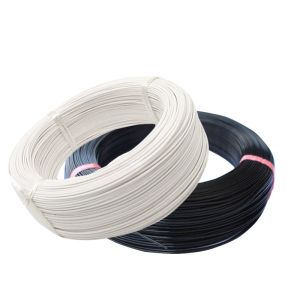 Buy cheap 22AWG PFA Insulated Silver Plated Copper Wire with AC600V Rated Voltage for 1-5 Core Applications in 0.05-6mm2 Sizes from wholesalers
