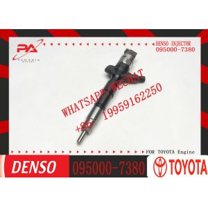 095000-7380 Common Rail Diesel Fuel Injector 23670-30240 Diesel Fuel Injector
