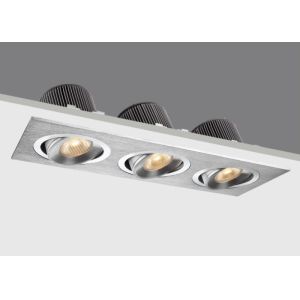Buy cheap 3*6W Multi Head LED Recessed Downlight 700mA Hotel Recessed LED 9.7V Downlights/CR3B0655 from wholesalers
