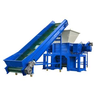 Buy cheap Double Shaft Shredder Machine Suitable For Scrap Aluminum Cans With PLC Control from wholesalers