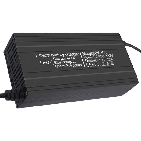Buy cheap 48V 15A 20A Lithium Ion Battery Charger Power Adjustable Intelligent Charger Aluminum Shell for High Charging Efficiency from wholesalers