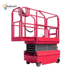 Buy cheap Small Electric Lift Platform Rough Terrain Scissor Lift 8M-6.7M Working Height from wholesalers
