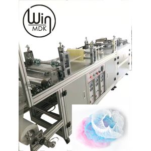 Buy cheap AC380V Bouffant Cap Machine , Rustproof Disposable Cap Making Machine from wholesalers