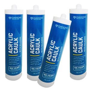 China Rain Proof Caulk Caulking Siliconized Acrylic Sealant Strong Metal Adhesive on sale