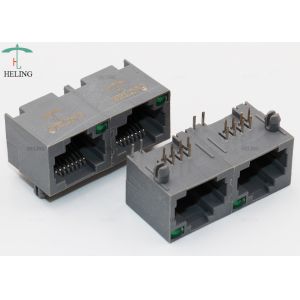 Buy cheap R/A 1x2 Ports Unshielded RJ45 Lan Jack / 8P8C Modular Connector MJ5688P-G012-XPRNL1 from wholesalers