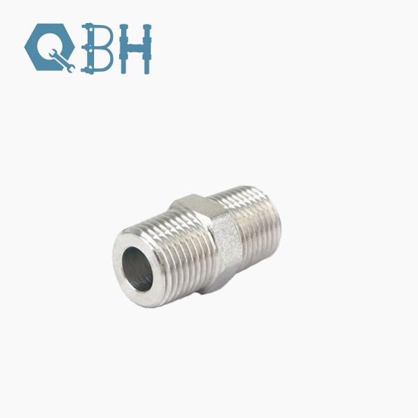 Quality Brass Nipple Fitting Pipe Connector Screw Pipe Connector for sale