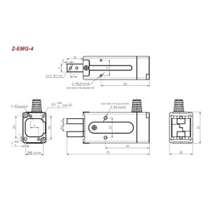 Buy cheap Robot Gripper Hitbot Z-EMG-04 For Loading And Unloading Robot Manipulator from wholesalers
