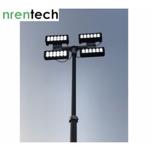 4.2m Pneumatic Telescopic Mast Lighting Tower 4x120W LED-vehicle mounted NR-4200