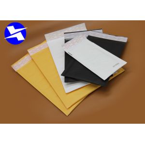 Multi - Functional Kraft Paper Bubble Mailers Self Adhesive Seal 6*10 Inch