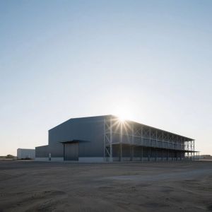 Buy cheap Steel Structure Warehouse Building with Thermal Insulation and Aluminum Windows from wholesalers
