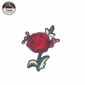 Buy cheap Craft Fine Embroidery Designs Patches / Rabbit Wool Embroidery Thread Patch from wholesalers