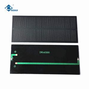 Buy cheap ZW-14060P Semi-filexable Solar Charger 5.5V PET Laminated Solar Panel 1.3W Customized Solar PV Module from wholesalers