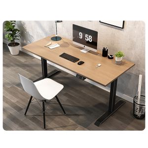 80 kgs Capacity Outdoor Electric Height Adjustable Office Desk with Telescopic