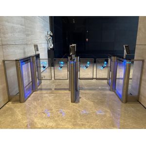 Buy cheap High Security Pedestrian Facial Recognition Wing Gate Turnstile Manufacturer from wholesalers