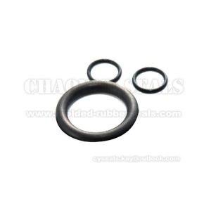 Buy cheap Black Neoprene Rubber O Rings High Tensile Strength Flame Resistance from wholesalers