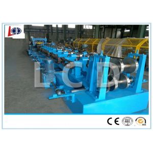 Buy cheap PLC Controlled C And Z Purlin Machine High Speed 7.5 Kw Hydraulic Cutting Power from wholesalers