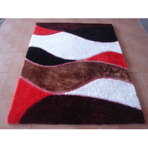 Buy cheap 1200D Polyester Design Shaggy Carpet And Rug Wave Design from wholesalers