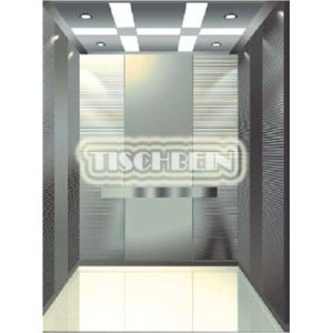 Buy cheap Adjacent Door Mirror Etching Finish Passenger Elevator 1.5m/s Speed With 1000kg 1150kg 1250kg 1350kg 1600kg Capacity from wholesalers