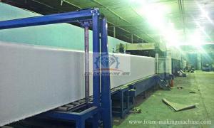 China Automatic Continuous Multiple Hot Sponge Block Making Machine Line For Mattress on sale