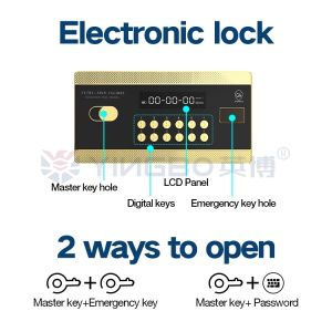 H250mm Electronic Lock Office Safe Box For Security