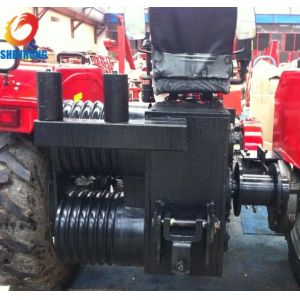 Model 280 Tractor Diesel Cable Winch for retractable traverse pulling hoisting