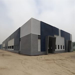 Buy cheap Prefabricated Industrial Steel Structure Warehouse Environmentally High Strength from wholesalers