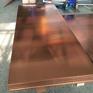 Buy cheap Customized Copper Cathodes Plate Sheet 2500mm C10100 C10200 from wholesalers