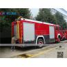 Buy cheap LHD Sinotruk Howo 4x2 5cbm Water Tank Fire Fighting Truck from wholesalers