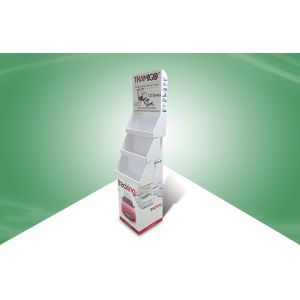 Buy cheap 3 Tier POS Cardboard Displays 4c / 5c / 6c Printed for Car Accessory GPS from wholesalers