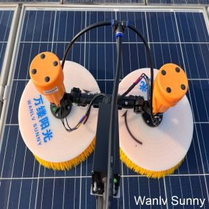 Buy cheap CIF Solar Panel Cleaning Brush System with Mobile Style and 7.5 M Adjustable Handle from wholesalers