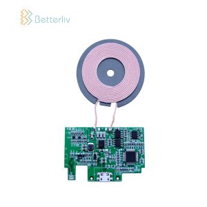 Buy cheap Small Qi Transmitter Module , Wireless Transmitter Module PCBA from wholesalers