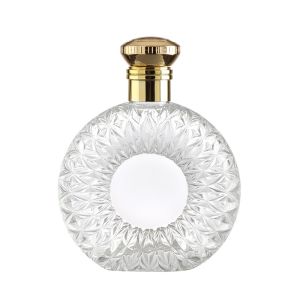 Buy cheap Sealing and Customizable Sealing Type 500ml Round Glass Bottles for Brandy Wine from wholesalers