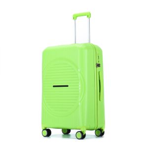 Buy cheap TSA Lock Green ODM Medium Hard Shell Suitcase product