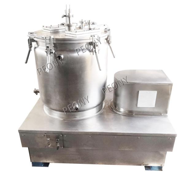 Quality Hermetic Closure  Top Discharging 150Lbs Ethanol Extraction Centrifuge for sale